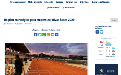 Diario de Rivas: Un plan estratégico para modernizar Rivas hasta 2020